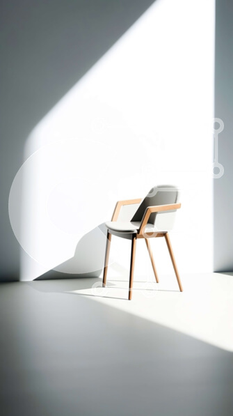 Intra Συλλεκτικό Ξύλινο Παζλ Plywood  4mm - Μοντέρνο σαλόνι με άνετη πολυθρόνα και φυσικό φως Σε Ξύλινο Κουτί - Διαστάσεις Puzzle: 10x10 cm – 25 κομμάτια