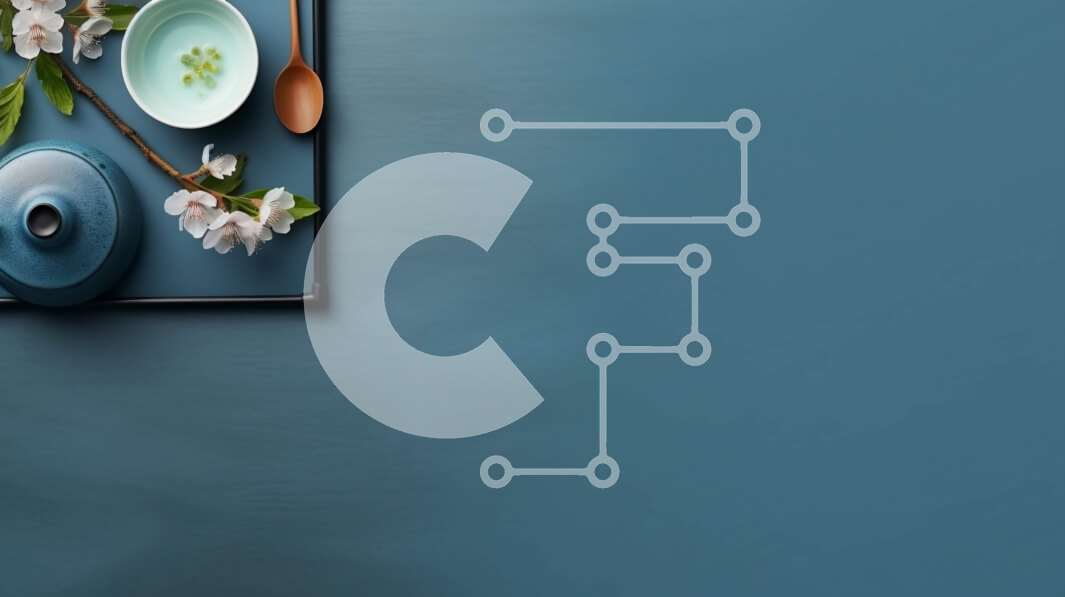 Intra Συλλεκτικό Ξύλινο Παζλ Plywood  4mm - Μπλε τραπέζι με λευκό λουλούδι, τσαγιέρα και φλιτζάνια Σε Ξύλινο Κουτί - Διαστάσεις Puzzle: 10x10 cm – 25 κομμάτια