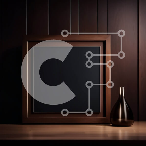 Intra Συλλεκτικό Ξύλινο Παζλ Plywood  4mm - Κομψή διακόσμηση εσωτερικών χώρων με καφέ ξύλινο πλαίσιο και σκούρο ξύλινο τοίχο Σε Ξύλινο Κουτί - Διαστάσεις Puzzle: 10x10 cm – 25 κομμάτια