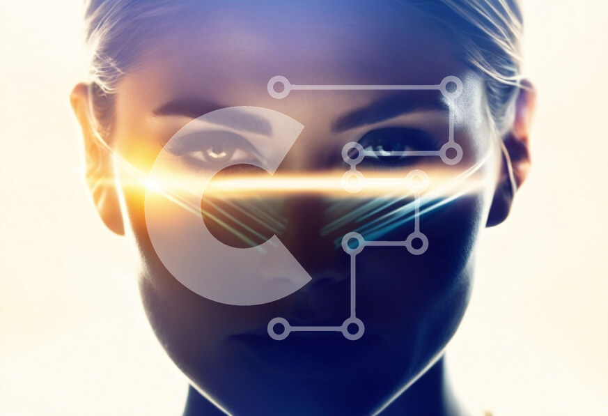 Intra Συλλεκτικό Ξύλινο Παζλ Plywood  4mm - Γυναικείο πρόσωπο με φόντο LED Σε Ξύλινο Κουτί - Διαστάσεις Puzzle: 10x10 cm – 25 κομμάτια