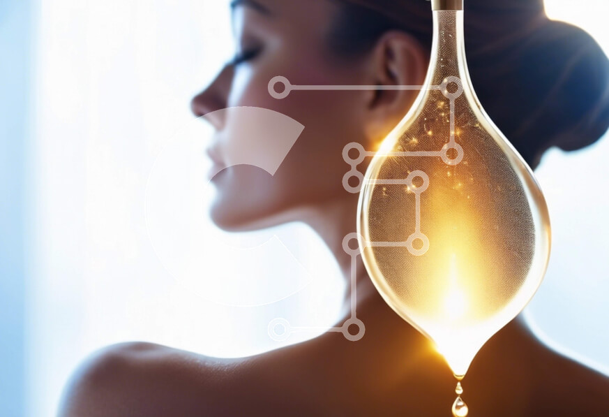 Intra Συλλεκτικό Ξύλινο Παζλ Plywood  4mm - Εκπληκτική γυναίκα με κολιέ που εκπέμπει φως Σε Ξύλινο Κουτί - Διαστάσεις Puzzle: 10x10 cm – 25 κομμάτια