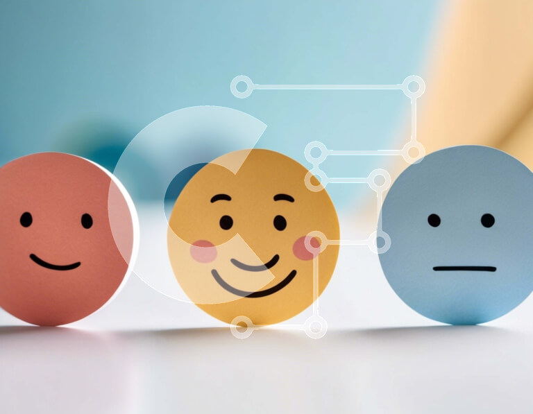 Intra Συλλεκτικό Ξύλινο Παζλ Plywood  4mm - Χαμογελώντας αυγά Emoji στο τραπέζι Σε Ξύλινο Κουτί - Διαστάσεις Puzzle: 10x10 cm – 25 κομμάτια