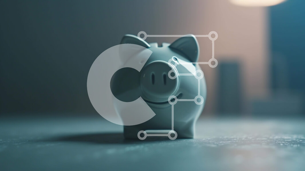 Intra Συλλεκτικό Ξύλινο Παζλ Plywood  4mm - Χαμογελαστός κουμπαράς στο τραπέζι με πηγή φωτός Σε Ξύλινο Κουτί - Διαστάσεις: 10x10 cm – 25 κομμάτια