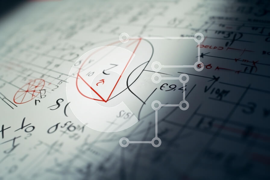 Intra Συλλεκτικό Ξύλινο Παζλ Plywood  4mm - Μαθηματικοί τύποι και εξισώσεις στη Λευκή Βίβλο Σε Ξύλινο Κουτί - Διαστάσεις Puzzle: 10x10 cm – 25 κομμάτια