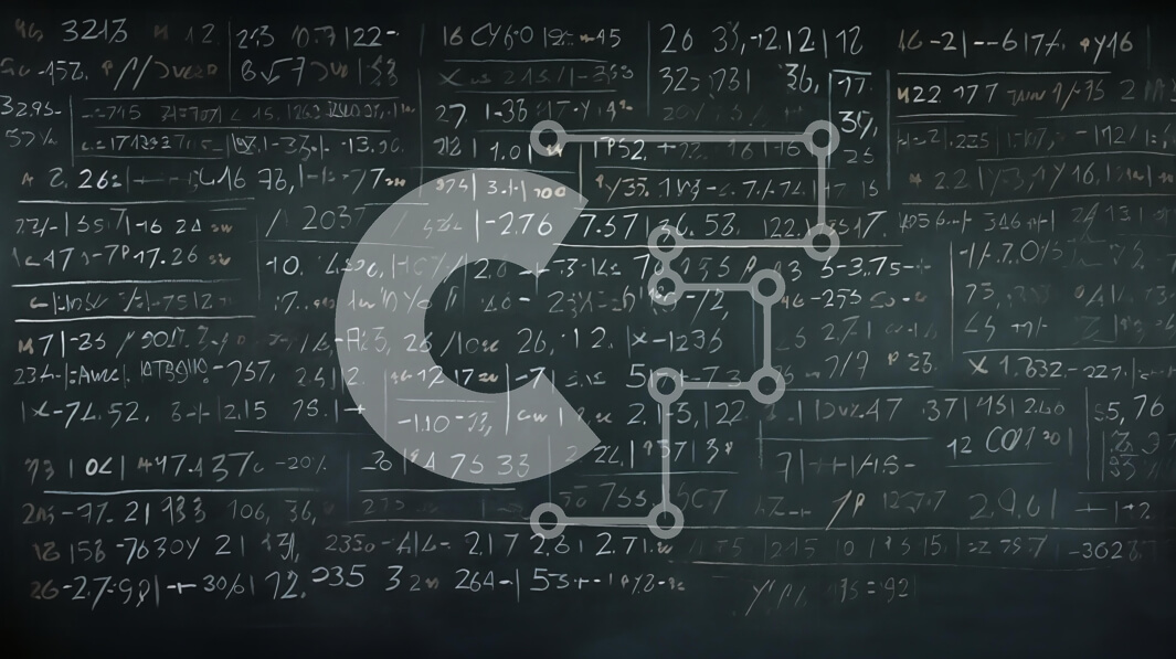 Intra Συλλεκτικό Ξύλινο Παζλ Plywood  4mm - Διαφορετικοί μαθηματικοί τύποι και εξισώσεις στον πίνακα Σε Ξύλινο Κουτί - Διαστάσεις Puzzle: 10x10 cm – 25 κομμάτια