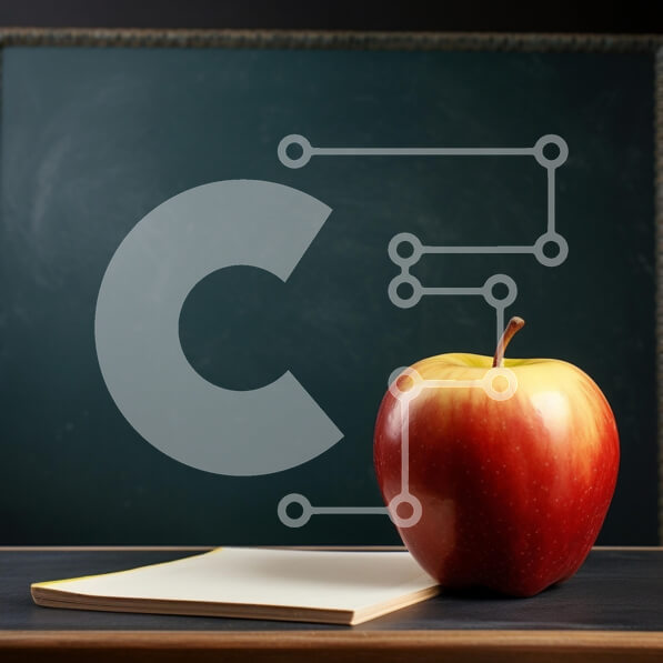 Intra Συλλεκτικό Ξύλινο Παζλ Plywood  4mm - Εκπαιδευτική εικόνα: Red Apple σε ανοιχτό σημειωματάριο Σε Ξύλινο Κουτί - Διαστάσεις Puzzle: 10x10 cm – 25 κομμάτια