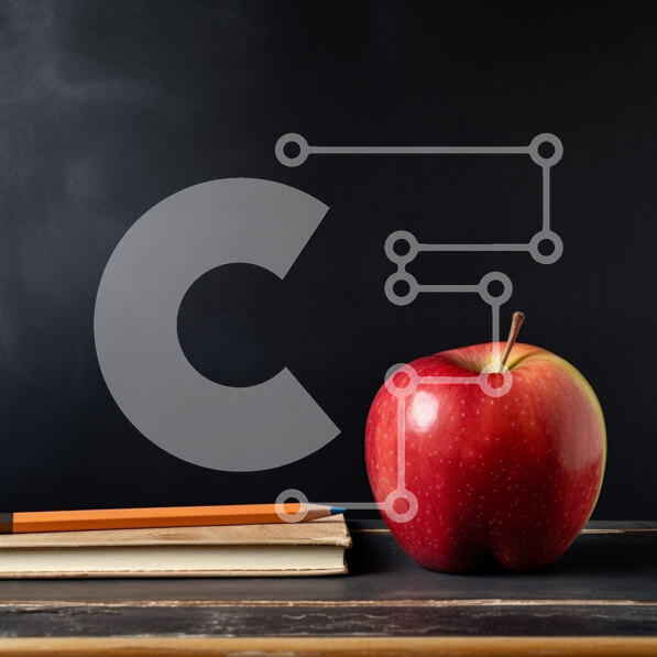 Intra Συλλεκτικό Ξύλινο Παζλ Plywood  4mm - Σχολική ρύθμιση με μήλο, μολύβι και βιβλία Σε Ξύλινο Κουτί - Διαστάσεις Puzzle: 10x10 cm – 25 κομμάτια