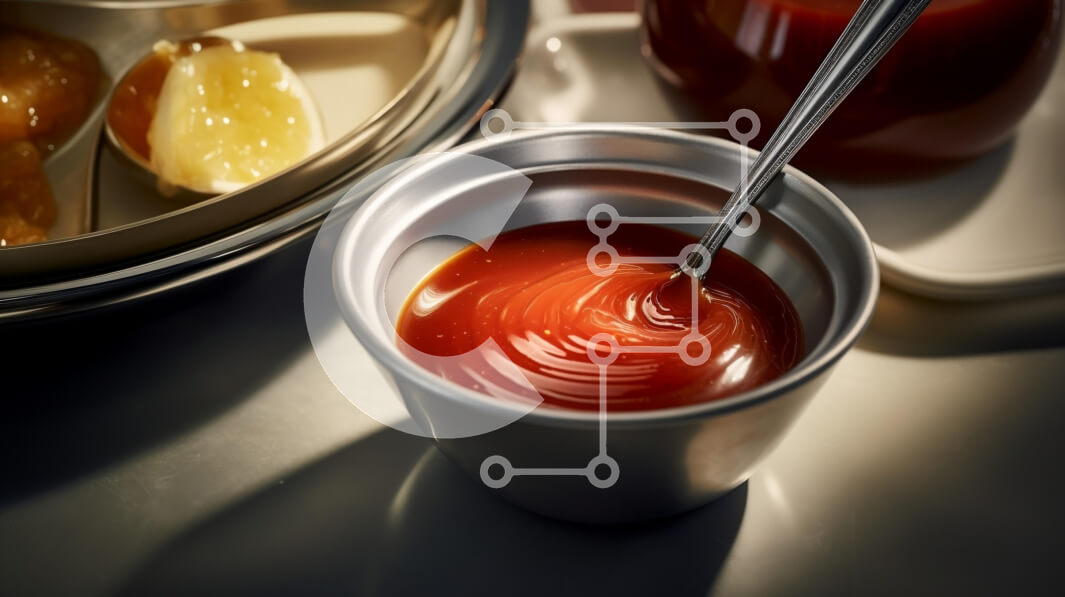 Σετ των 2 Intra Συλλεκτικό Ξύλινο Παζλ Plywood  4mm - Φλιτζάνι κέτσαπ με μουστάρδα και τουρσί Σε Ξύλινο Κουτί - Διαστάσεις: 10x10 cm – 25 κομμάτια