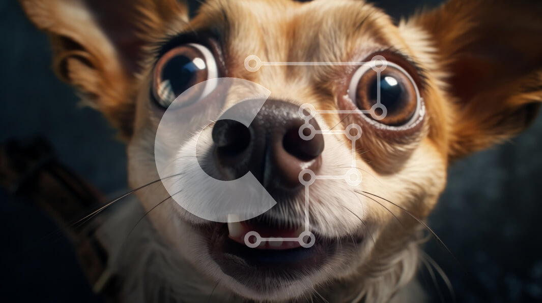 Intra Συλλεκτικό Ξύλινο Παζλ Plywood  4mm - Αξιολάτρευτο καφέ σκυλί που κοιτάζει την κάμερα Σε Ξύλινο Κουτί - Διαστάσεις: 10x10 cm – 25 κομμάτια