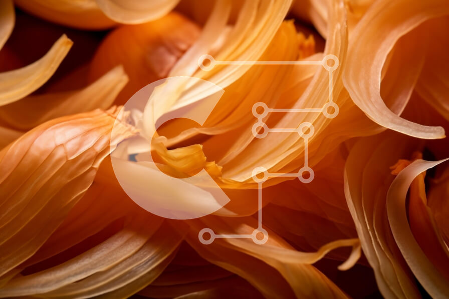 Intra Συλλεκτικό Ξύλινο Παζλ Plywood  4mm - Πορτοκαλί λουλούδια που επιπλέουν στο νερό Σε Ξύλινο Κουτί - Διαστάσεις: 10x10 cm – 25 κομμάτια