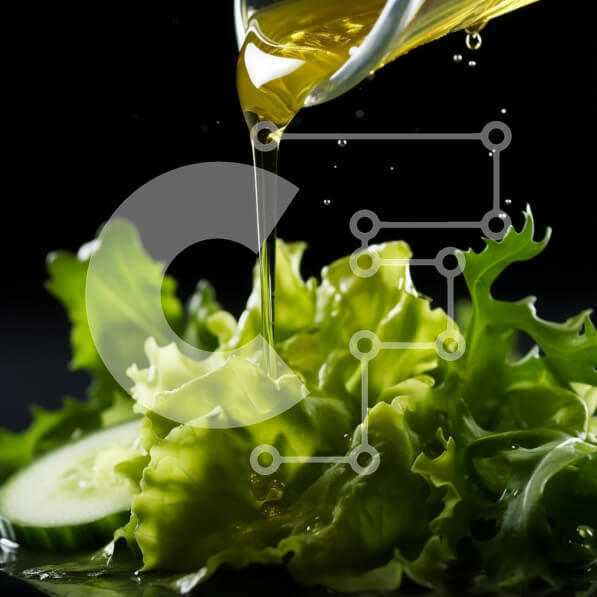 Σετ των 2 Intra Συλλεκτικό Ξύλινο Παζλ Plywood  4mm - Πιάτο σαλάτας με φρέσκα υλικά και ντρέσινγκ Σε Ξύλινο Κουτί - Διαστάσεις: 10x10 cm – 25 κομμάτια