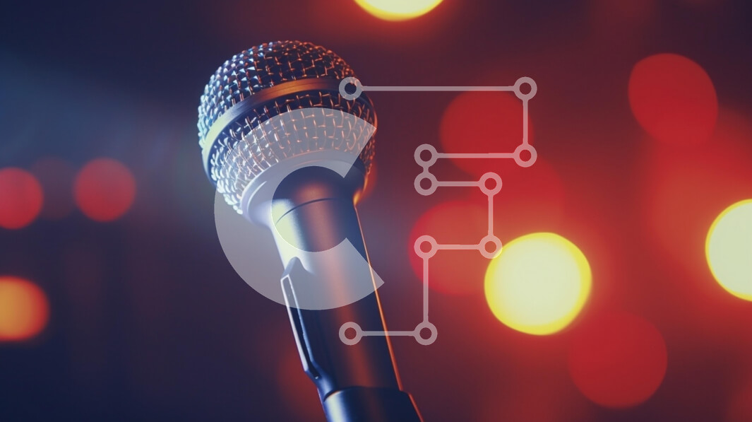 Intra Συλλεκτικό Ξύλινο Παζλ Plywood  4mm - Πολύχρωμο μικρόφωνο με φώτα Σε Ξύλινο Κουτί - Διαστάσεις: 10x10 cm – 25 κομμάτια