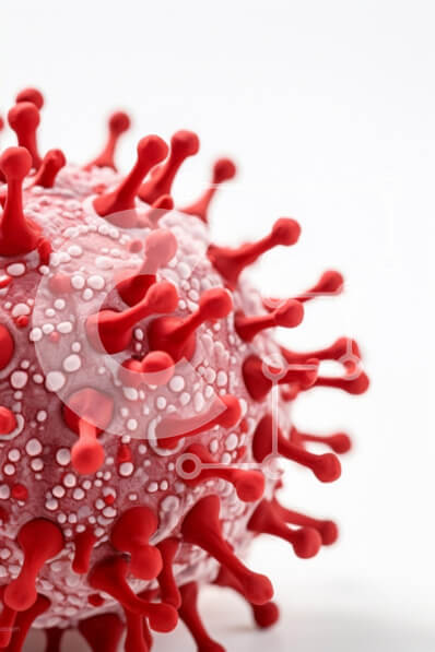 Intra Συλλεκτικό Ξύλινο Παζλ Plywood  4mm - Αναλυτική αναπαράσταση ενός ιού Σε Ξύλινο Κουτί - Διαστάσεις Puzzle: 10x10 cm – 25 κομμάτια