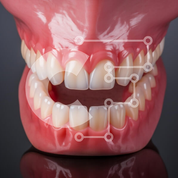 Intra Συλλεκτικό Ξύλινο Παζλ Plywood  4mm - Ρεαλιστικό μοντέλο ανθρώπινου στόματος Σε Ξύλινο Κουτί - Διαστάσεις Puzzle: 10x10 cm – 25 κομμάτια