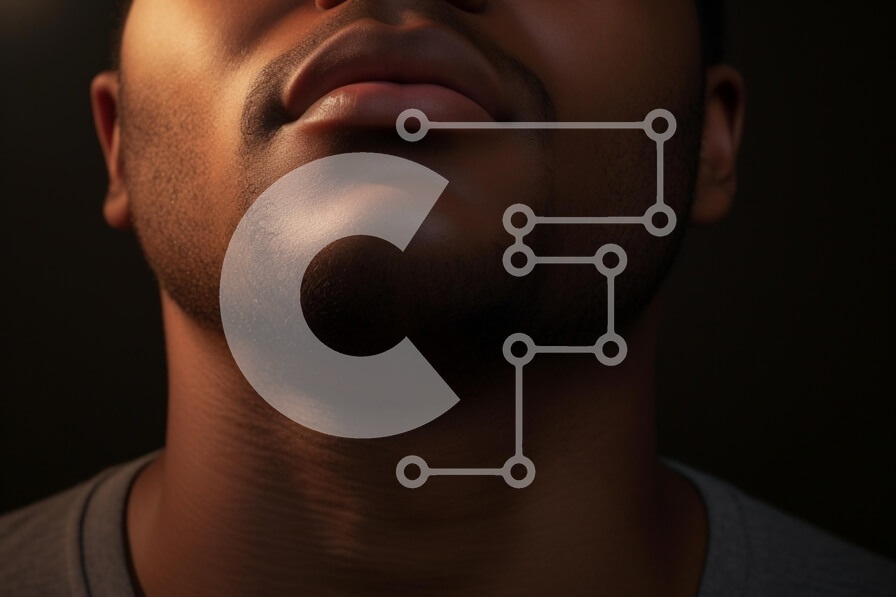 Intra Συλλεκτικό Ξύλινο Παζλ Plywood  4mm - Πορτρέτο από κοντά ενός ελκυστικού μαύρου Σε Ξύλινο Κουτί - Διαστάσεις Puzzle: 10x10 cm – 25 κομμάτια