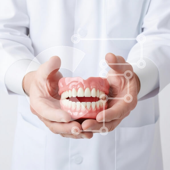 Intra Συλλεκτικό Ξύλινο Παζλ Plywood  4mm - Οδοντικό μοντέλο που επιδεικνύει στοματική υγεία Σε Ξύλινο Κουτί - Διαστάσεις Puzzle: 10x10 cm – 25 κομμάτια