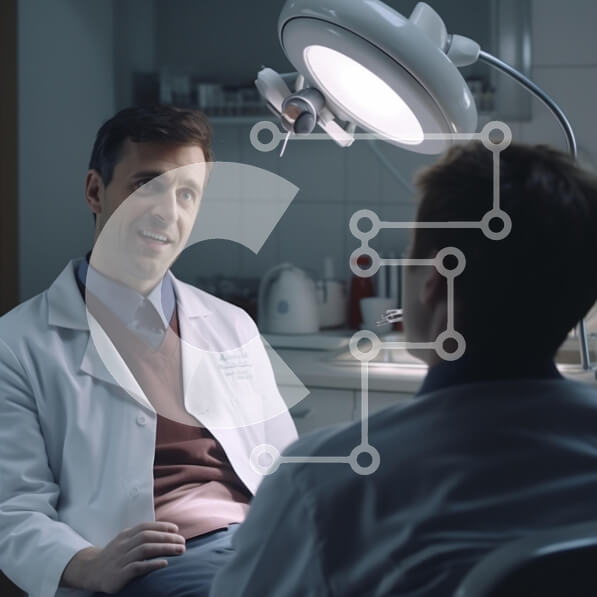 Intra Συλλεκτικό Ξύλινο Παζλ Plywood  4mm - Ιατρική εξέταση στο Οδοντιατρείο Σε Ξύλινο Κουτί - Διαστάσεις Puzzle: 10x10 cm – 25 κομμάτια