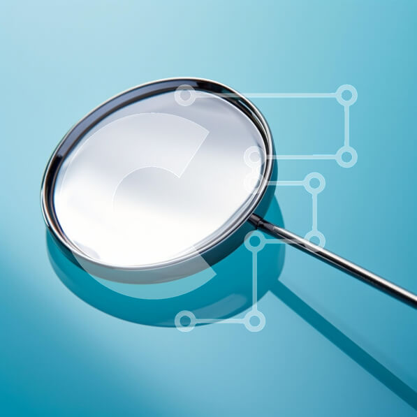 Intra Συλλεκτικό Ξύλινο Παζλ Plywood  4mm - Ανάλυση εικόνας με μεγεθυντικό φακό Σε Ξύλινο Κουτί - Διαστάσεις: 10x10 cm – 25 κομμάτια