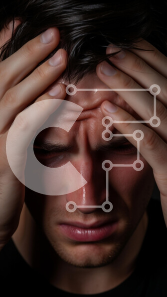 Intra Συλλεκτικό Ξύλινο Παζλ Plywood  4mm - Νεαρός άνδρας σε κίνδυνο Σε Ξύλινο Κουτί - Διαστάσεις Puzzle: 10x10 cm – 25 κομμάτια