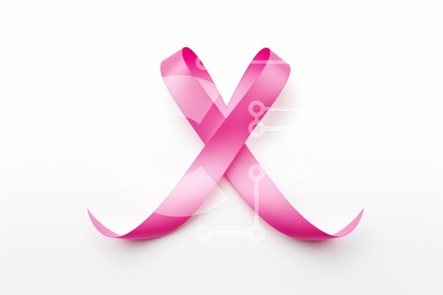 Intra Συλλεκτικό Ξύλινο Παζλ Plywood  4mm - Σύμβολο ροζ κορδέλας για την ευαισθητοποίηση για τον καρκίνο του μαστού Σε Ξύλινο Κουτί - Διαστάσεις Puzzle: 10x10 cm – 25 κομμάτια