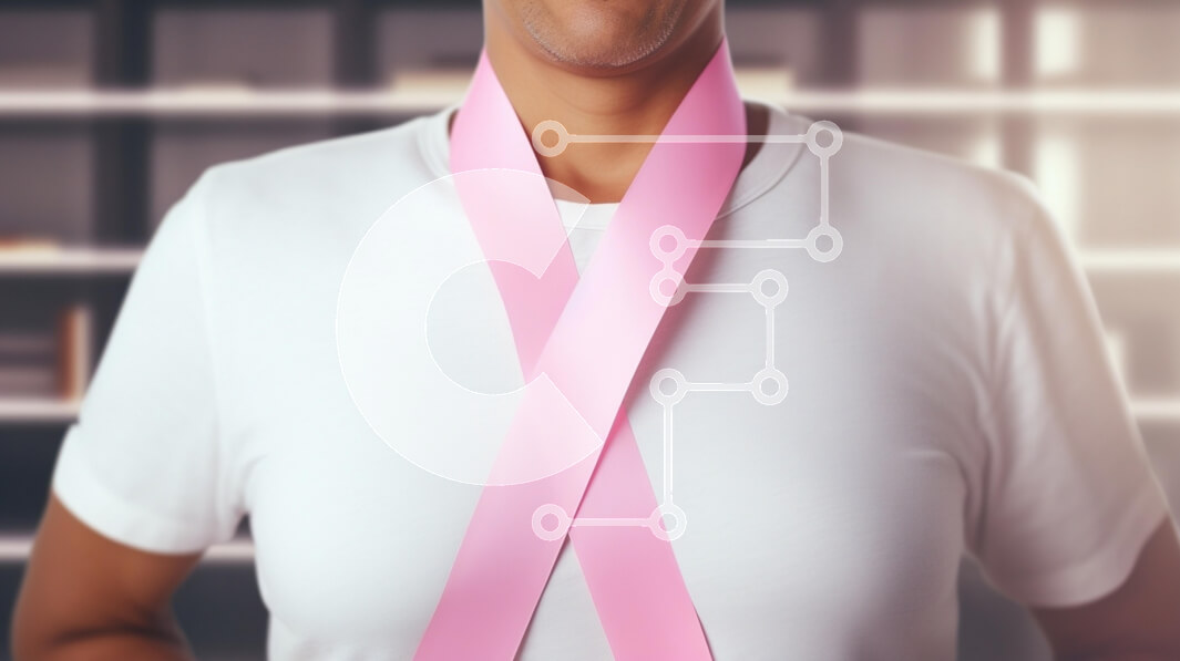 Intra Συλλεκτικό Ξύλινο Παζλ Plywood  4mm - Σύμβολο ροζ κορδέλας ευαισθητοποίησης για τον καρκίνο του μαστού Σε Ξύλινο Κουτί - Διαστάσεις Puzzle: 10x10 cm – 25 κομμάτια