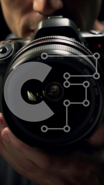 Intra Συλλεκτικό Ξύλινο Παζλ Plywood  4mm - Κοντινό πλάνο κάμερας DSLR Σε Ξύλινο Κουτί - Διαστάσεις Puzzle: 10x10 cm – 25 κομμάτια