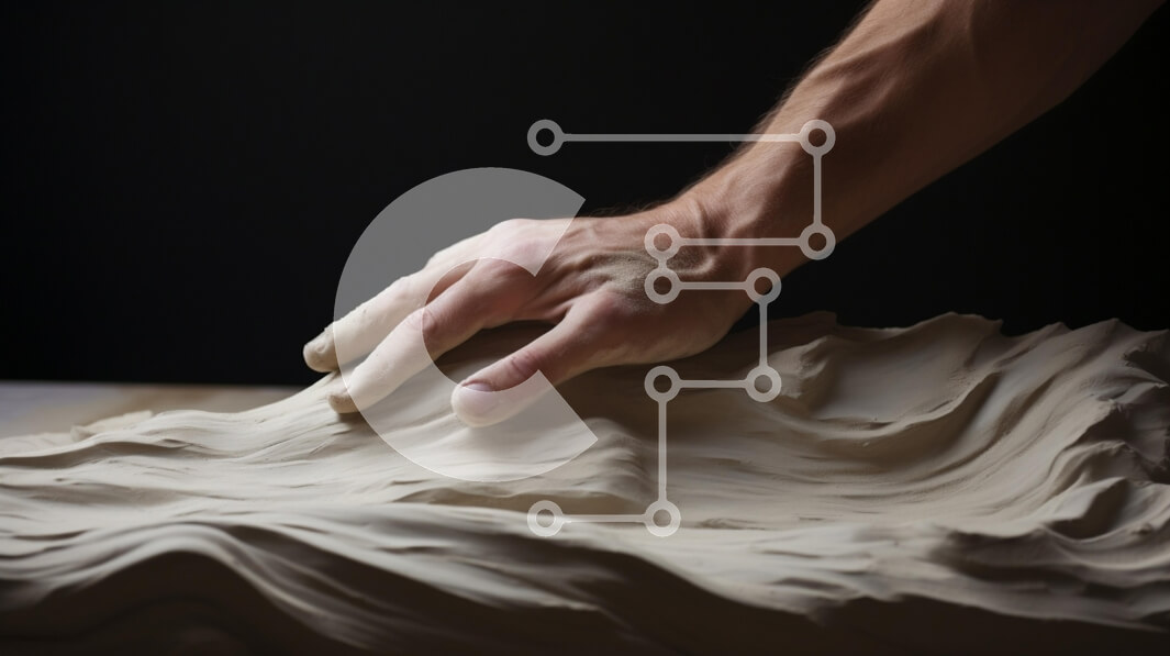 Intra Συλλεκτικό Ξύλινο Παζλ Plywood  4mm - Καλλιτεχνικό χέρι γλυπτική πηλό σε ανάγλυφο τοπίο Σε Ξύλινο Κουτί - Διαστάσεις Puzzle: 10x10 cm – 25 κομμάτια