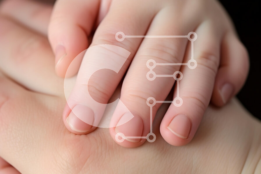 Intra Συλλεκτικό Ξύλινο Παζλ Plywood  4mm - Προσωπική στιγμή: Χέρια που κρατούν το ένα το άλλο Σε Ξύλινο Κουτί - Διαστάσεις Puzzle: 10x10 cm – 25 κομμάτια