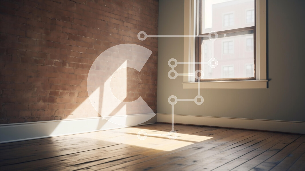 Intra Συλλεκτικό Ξύλινο Παζλ Plywood  4mm - Κενό δωμάτιο με τοίχο από τούβλα και ξύλινο πάτωμα Σε Ξύλινο Κουτί - Διαστάσεις Puzzle: 10x10 cm – 25 κομμάτια