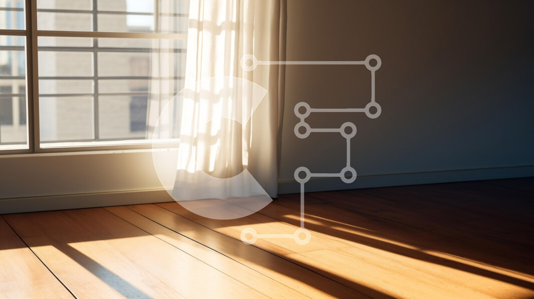 Intra Συλλεκτικό Ξύλινο Παζλ Plywood  4mm - Άδειο δωμάτιο με φως του ήλιου και καρέκλα Σε Ξύλινο Κουτί - Διαστάσεις Puzzle: 10x10 cm – 25 κομμάτια