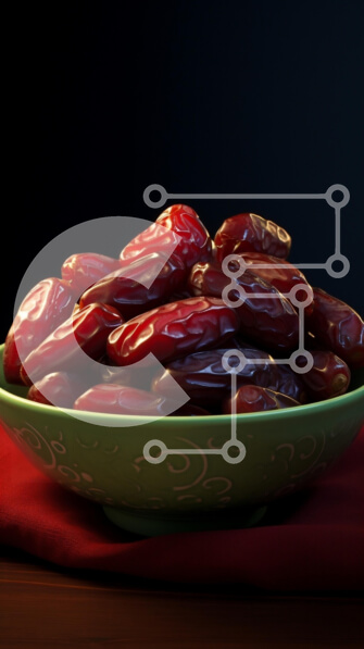 Intra Συλλεκτικό Ξύλινο Παζλ Plywood  4mm - Πράσινο μπολ με κόκκινα σταφύλια και πορτοκαλί χαρτοπετσέτα Σε Ξύλινο Κουτί - Διαστάσεις: 10x10 cm – 25 κομμάτια