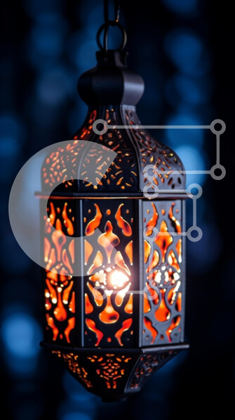 Intra Συλλεκτικό Ξύλινο Παζλ Plywood  4mm - Περίπλοκα κατασκευασμένο φανάρι που φωτίζεται από το φως των κεριών Σε Ξύλινο Κουτί - Διαστάσεις: 10x10 cm – 25 κομμάτια