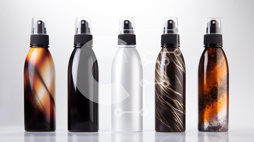 Intra Συλλεκτικό Ξύλινο Παζλ Plywood  4mm - Κομψή συλλογή μπουκαλιών σπρέι Σε Ξύλινο Κουτί - Διαστάσεις: 10x10 cm – 25 κομμάτια