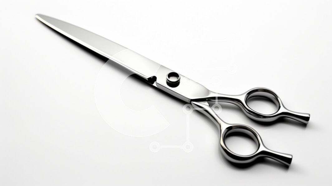 Intra Συλλεκτικό Ξύλινο Παζλ Plywood  4mm - Κομψό ψαλίδι από ανοξείδωτο ατσάλι σε ουδέτερο φόντο Σε Ξύλινο Κουτί - Διαστάσεις: 10x10 cm – 25 κομμάτια