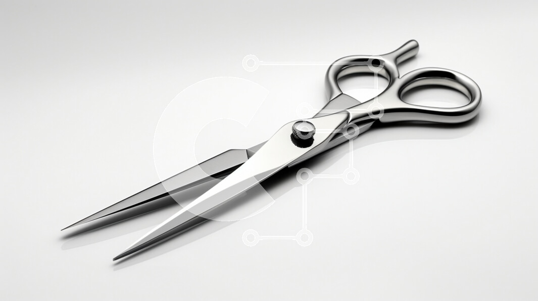 Intra Συλλεκτικό Ξύλινο Παζλ Plywood  4mm - Κομψό μεταλλικό ψαλίδι που στηρίζεται σε ανακλαστική επιφάνεια Σε Ξύλινο Κουτί - Διαστάσεις: 10x10 cm – 25 κομμάτια