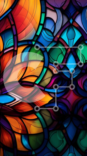 Intra Συλλεκτικό Ξύλινο Παζλ Plywood  4mm - Ζωντανό έργο τέχνης από βιτρό Σε Ξύλινο Κουτί - Διαστάσεις Puzzle: 10x10 cm – 25 κομμάτια