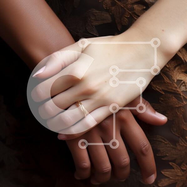 Intra Συλλεκτικό Ξύλινο Παζλ Plywood  4mm - Ενότητα μέσα από τα χέρια Σε Ξύλινο Κουτί - Διαστάσεις Puzzle: 10x10 cm – 25 κομμάτια