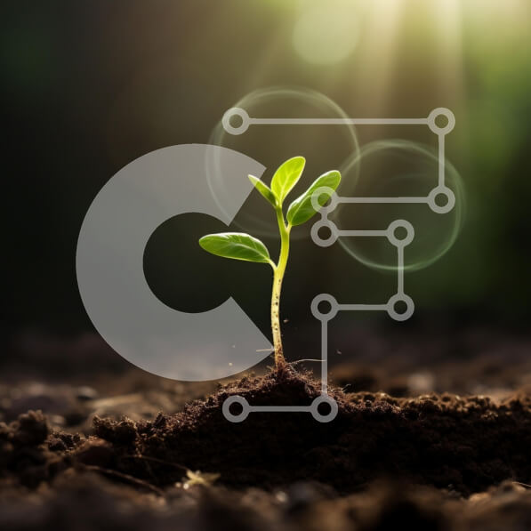 Intra Συλλεκτικό Ξύλινο Παζλ Plywood  4mm - Νέο φυτό που αναπτύσσεται στο φως του ήλιου Σε Ξύλινο Κουτί - Διαστάσεις: 10x10 cm – 25 κομμάτια