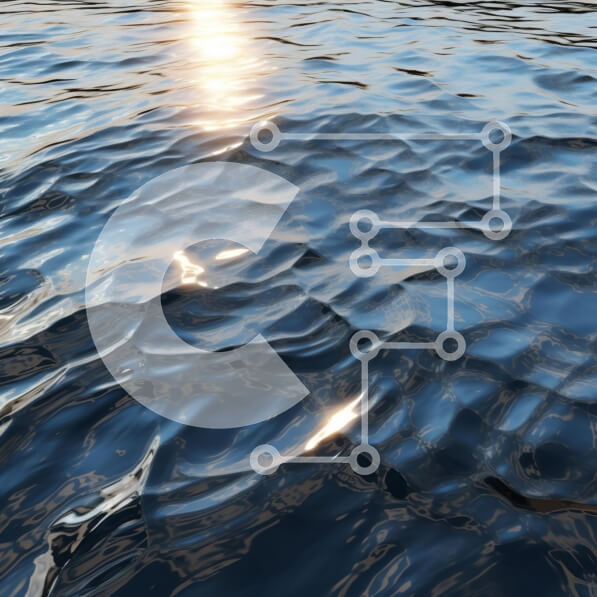 Intra Συλλεκτικό Ξύλινο Παζλ Plywood  4mm - Γαλήνια επιφάνεια νερού που αντανακλά το φως του ήλιου Σε Ξύλινο Κουτί - Διαστάσεις: 10x10 cm – 25 κομμάτια