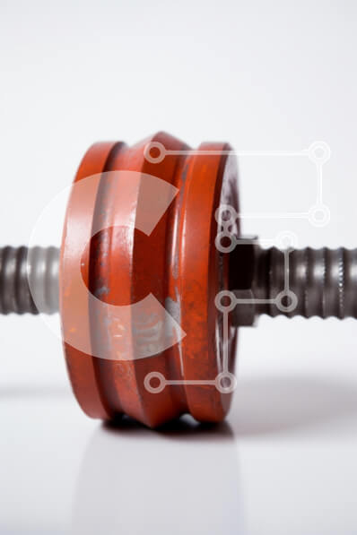 Intra Συλλεκτικό Ξύλινο Παζλ Plywood  4mm - Σκουριασμένος πορτοκαλί αλτήρας Σε Ξύλινο Κουτί - Διαστάσεις: 10x10 cm – 25 κομμάτια