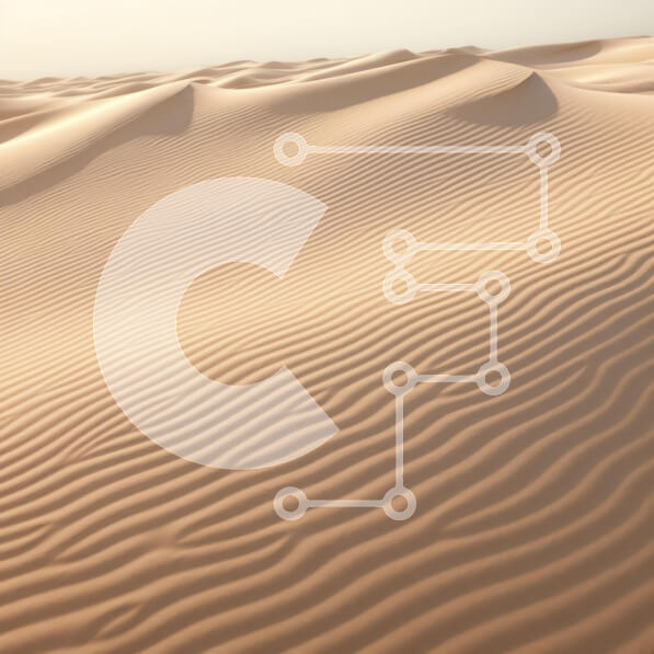 Intra Συλλεκτικό Ξύλινο Παζλ Plywood  4mm - Αμμόλοφοι της ερήμου κάτω από απαλό φως Σε Ξύλινο Κουτί - Διαστάσεις: 10x10 cm – 25 κομμάτια