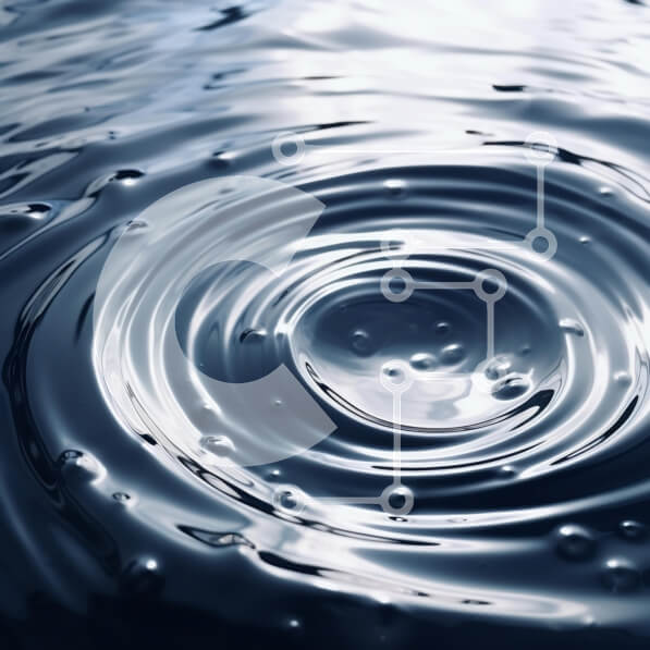 Intra Συλλεκτικό Ξύλινο Παζλ Plywood  4mm - Επιφάνεια Κυματισμού Νερού Σε Ξύλινο Κουτί - Διαστάσεις: 10x10 cm – 25 κομμάτια