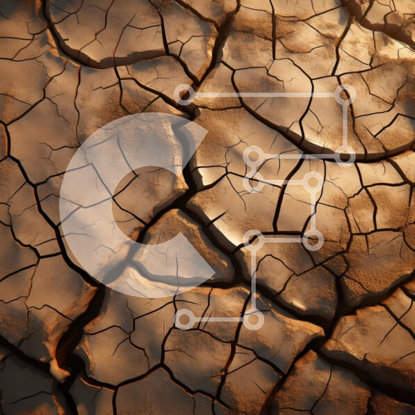 Intra Συλλεκτικό Ξύλινο Παζλ Plywood  4mm - Ραγισμένη επιφάνεια της γης Σε Ξύλινο Κουτί - Διαστάσεις: 10x10 cm – 25 κομμάτια