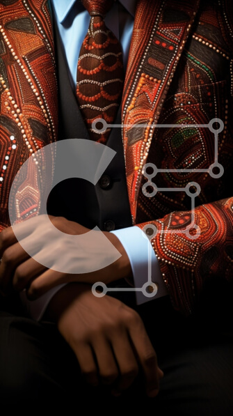 Intra Συλλεκτικό Ξύλινο Παζλ Plywood  4mm - Κομψή ατομική με κοστούμι με σχέδια Σε Ξύλινο Κουτί - Διαστάσεις Puzzle: 10x10 cm – 25 κομμάτια