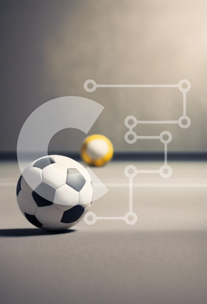 Intra Συλλεκτικό Ξύλινο Παζλ Plywood  4mm - Μπάλα ποδοσφαίρου σε επιφάνεια με υφή Σε Ξύλινο Κουτί - Διαστάσεις Puzzle: 10x10 cm – 25 κομμάτια