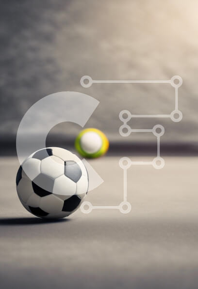 Intra Συλλεκτικό Ξύλινο Παζλ Plywood  4mm - Κοντινό πλάνο μιας μπάλας ποδοσφαίρου με θολό φόντο Σε Ξύλινο Κουτί - Διαστάσεις Puzzle: 10x10 cm – 25 κομμάτια