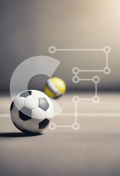 Intra Συλλεκτικό Ξύλινο Παζλ Plywood  4mm - Μπάλα ποδοσφαίρου και μπάλα τένις σε λεία επιφάνεια Σε Ξύλινο Κουτί - Διαστάσεις Puzzle: 10x10 cm – 25 κομμάτια