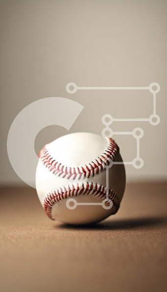 Intra Συλλεκτικό Ξύλινο Παζλ Plywood  4mm - Κλασικό μπέιζμπολ σε ανάγλυφη επιφάνεια Σε Ξύλινο Κουτί - Διαστάσεις: 10x10 cm – 25 κομμάτια