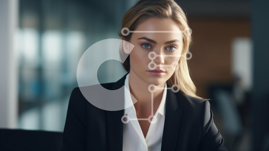 Intra Συλλεκτικό Ξύλινο Παζλ Plywood  4mm - Επαγγελματίας γυναίκα με επαγγελματική ενδυμασία σε περιβάλλον γραφείου Σε Ξύλινο Κουτί - Διαστάσεις Puzzle: 10x10 cm – 25 κομμάτια