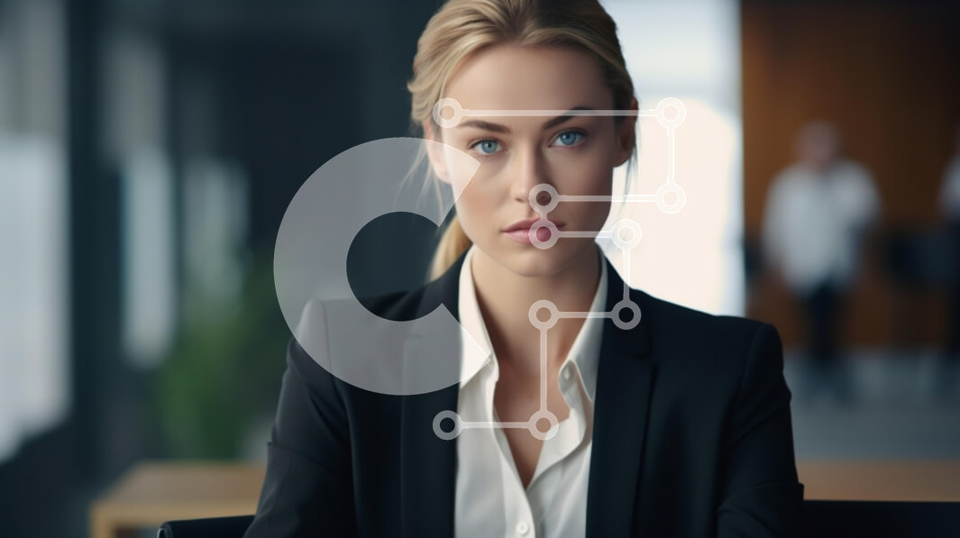 Intra Συλλεκτικό Ξύλινο Παζλ Plywood  4mm - Βέβαιη επιχειρηματίας στο σύγχρονο γραφείο Σε Ξύλινο Κουτί - Διαστάσεις Puzzle: 10x10 cm – 25 κομμάτια